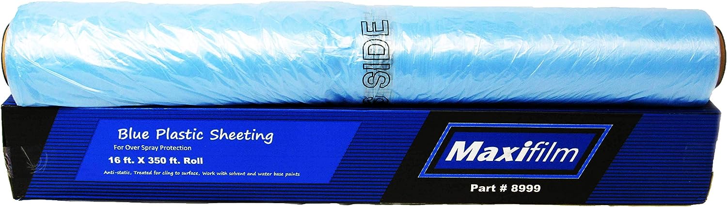 Maverick Blue Plastic Sheeting 16x350